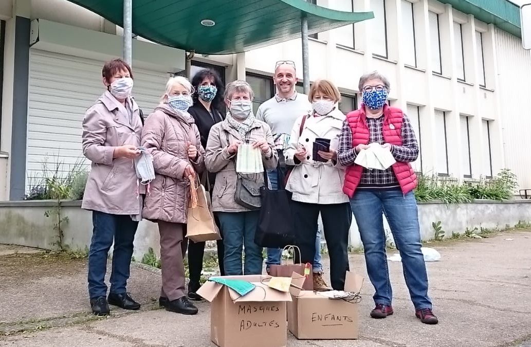 Livraison de masques au Centre socioculturel de Plaisance (450 masques)